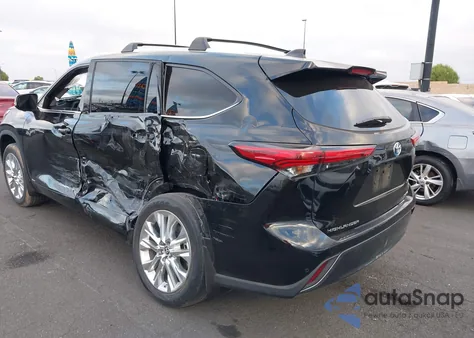 2023 Toyota Highlander Hybrid Limited z USA, uszkodzony, nr VIN 5TDXBRCH1PS581854